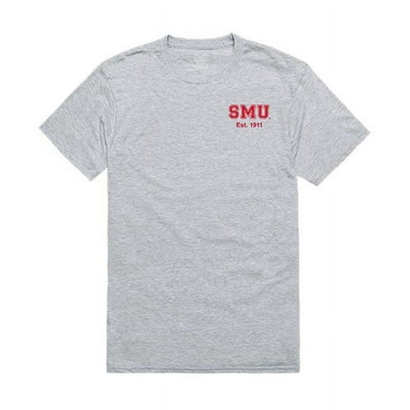 Southern Methodist University Practice Tee for Men - Heather Grey - 2XL