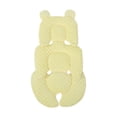 thumbnail image 1 of Cojín para cochecito de bebé, cojín para asiento de bebé, cojín para asiento de coche amarillo, 1 of 9