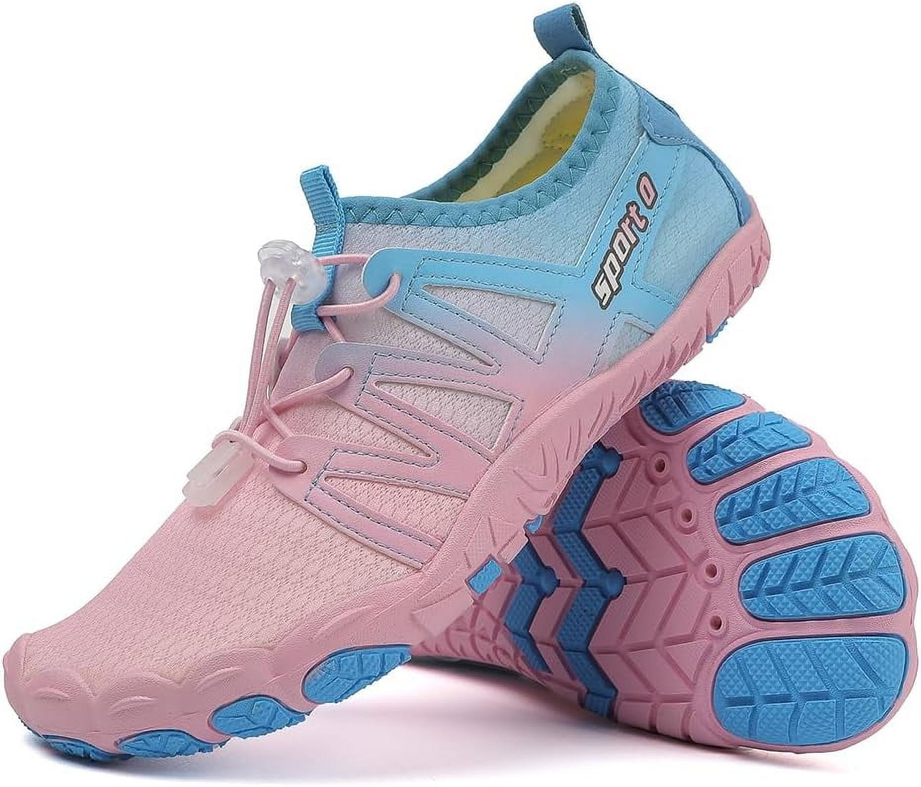 Barefoot Shoes Quick Dry Athletic Hiking Sports Travel Shoes Aqua Shoes, Non-Slip & Breathable Womens Mens Wide Toe Zero Drop Shoes