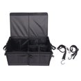 thumbnail image 2 of Storage Box, Car Trunk Storage Organizer Foldable Removable Lid Waterproof 3 Compartments Oxford Cloth  for Sedan, 2 of 7