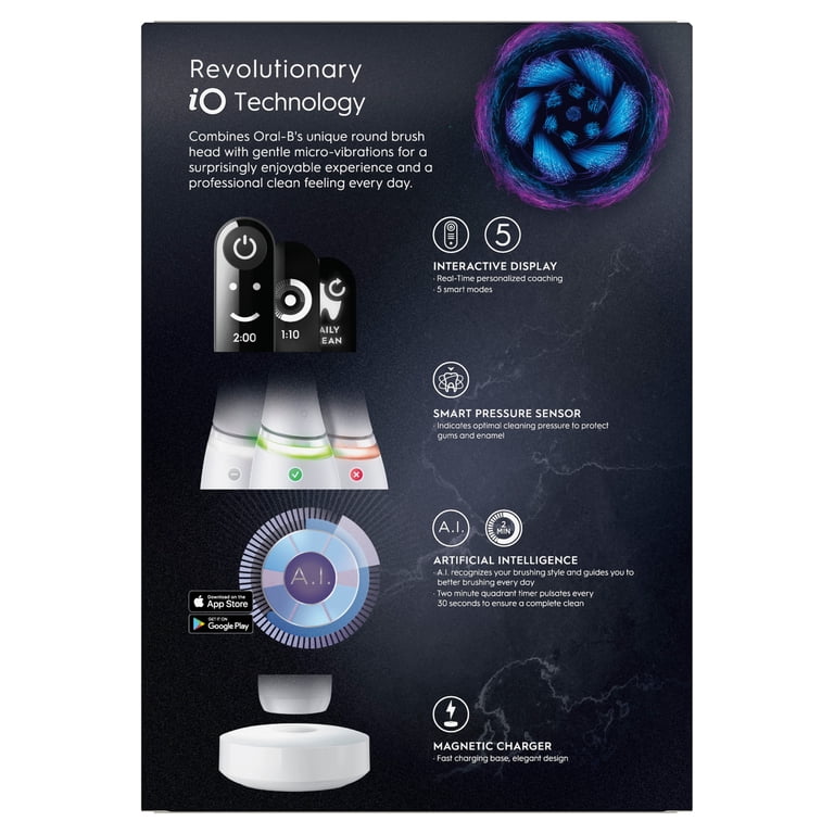Oral-B iO Series 7 Rechargeable Electric Toothbrush, AI