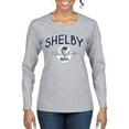 thumbnail image 2 of Wild Bobby Ford Shelby Retro Cobra Logo Women Graphic Long Sleeve Tee, 2 of 6