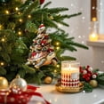 thumbnail image 7 of 2D Stacked Sea Animal Christmas Acrylic Ornament, Cute Tree Hanging Pendant, Acrylic Hanging Ornament Home Party Decor for Living Room, Bedroom, Mantle and Porch Display,A, 7 of 7