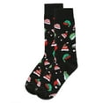 thumbnail image 3 of MeMoi Men's Santa Hats Christmas Crew Socks - Mens - Male, 10-13, Black, 3 of 3