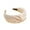 Creamy-White 9Q8, variant on Pure Color Wide-brimmed Fabric Hairband-knotted Headband Hairpin, Usupdd 2025 Pure Color Wide-brimmed Fabric Hairband-knotted