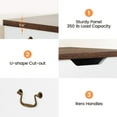 thumbnail image 4 of Versatile Wooden Storage Chest Bench with Safety Hinge for Living Room & Bedroom, 4 of 8