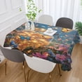 thumbnail image 5 of YAZAOO Square Tablecloth Fairy Lights Pattern Tableclothes, 5 of 9