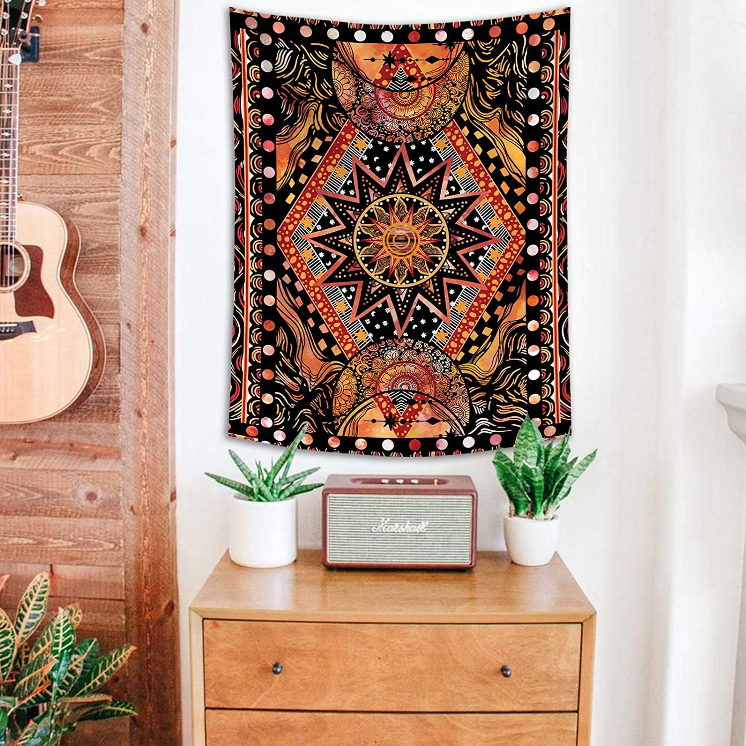 bohemian corner tapestry