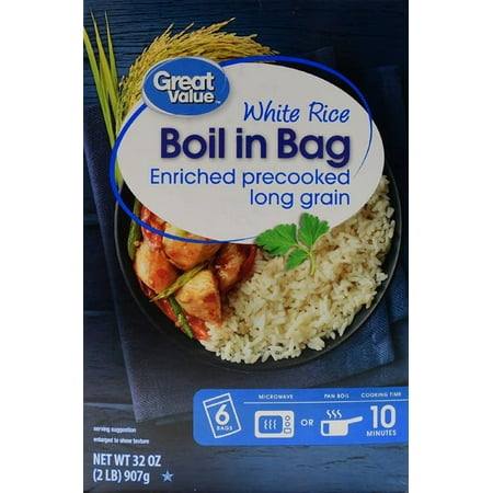 rice bag boil value oz ct walmart