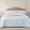 10skyblue, variant on Beige Full Comforter Set - 3 Pieces Lightweight Seersucker Bedding Set with Soft Fluffy Comforter & 2 Pillowcases - All Season Cozy Farmhouse Bed Linen