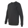 thumbnail image 2 of BELLA+CANVAS  Unisex Sponge Fleece Raglan Sweatshirt. BC3901 - XS Dark Grey, 2 of 5