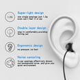 thumbnail image 1 of Auriculares para dormir X110 Intrauditivos Antiruido KEWITY Con Cable de 3.5 mm, 1 of 3