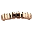 thumbnail image 3 of Parrillas de dientes de boca / inferior de 18 quilates Unisex Oro rosa Rose Gold - Parrillas es Hugo Parrillas Colmillos, 3 of 7