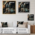 thumbnail image 4 of Designart "Terracotta Warriors of China II" People Framed Wall Art Decor - Global Brown China Art Bedroom Framed Canvas Wall Art, 4 of 6