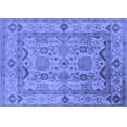 thumbnail image 1 of Ahgly Company Indoor Rectangle Oriental Blue Traditional Area Rugs, 6' x 9', 1 of 4