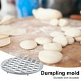 thumbnail image 4 of sunsanly Russian Dumpling Mold 37 Holes Metal Ravioli Maker Pelmeni Meat Dumplings Cutter Effortless Homemade Dumplings Maker for Restaurant Home, 4 of 7