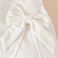 thumbnail image 5 of YuYuBao Toddler Girls Outfits Sets Summer Sleeveless Ribbed Tops T Shirt + Bowknot Skirts Cute Kids Girls Outfits, 5 of 5