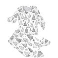 thumbnail image 5 of CCRFTGI Family Christmas Pajamas Matching Sets Colorable Diy Hand Painted Tops and Pants Set 2 Piece Cartoon Color Your Own Pajamas Funny Cute Coloring Pajama Set Kids 2 Years, 5 of 6
