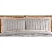 Better Homes & Gardens Solid Ruffle Stripe Quilt, 1 Each