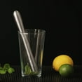 thumbnail image 5 of CHENGSI for Stainless Steel Cocktail Muddler Bar Tool - Professional Drink Masher Crusher Ice Hammer for Bartenders - Ergonomic Handle Mojito Muddle Stick for Home Bar Restaurant Pub, 5 of 5