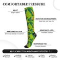 thumbnail image 2 of Sikiie Autumn Corn 1 Pairs Compression Socks for Men and Women 15-20 mmHg Running Support Socks, 2 of 7