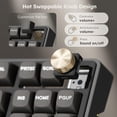 thumbnail image 2 of Teclado mecánico RK ROYAL KLUDGE R87 Pro 75% Creamy, 2 of 9