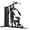 Home Gym Station, variant on Dual-Station Smith Machine Home Gym, 140LB Weight Stack with LAT Pull-Down & Leg Press, All-in-One Workout Station for Couples & Family Strength Training