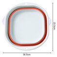 thumbnail image 2 of ievspot Collapsible Dish Basin with Drain Plug,Space Saving Multiuse Foldable Sink Tub,Kitchen Sink for Camping,Vegetable Washing,Beverage Tubs, 2 of 8