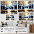 thumbnail image 4 of Designart Monochrome Golden Birch Trees By The River IV Canvas Wall Art, 4 of 5