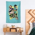 thumbnail image 4 of Anime Boku No Hero Tapestry Luxury Wall Hanging Tapestries Decoration For Living Room Bedroom Dormitory Mural Blanket Wall Art Tapestry, 4 of 8