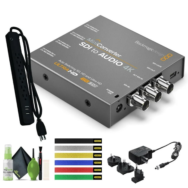 Blackmagic Design Mini Convertisseur SDI vers Audio 4K (CONVMCSAUD4K)