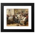 thumbnail image 2 of Georges Moreau De Tours 14x12 Black Modern Framed Museum Art Print Titled - The Fascinated of Charity (1890), 2 of 5