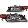 thumbnail image 5 of SCITOO Headlight Assembly Pair Replacement for 2004-2005 for Honda for Acura TSX Models Base Sedan 4-Door Bulbs Not Included, 5 of 5