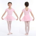 thumbnail image 3 of Bullpiano Girls Long Sleeve Leotard with Skirt Dance Dress Kid Toddler Ballerina Dress Outfits 3-9 Years, 3 of 8