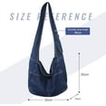 thumbnail image 7 of Denim Hobo Bags for Women Retro Jean Shoulder Bag Casual Jean Tote Handbags Vintage Satchel Bags, 7 of 7