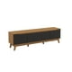 thumbnail image 2 of Mueble TV 75" Kappesberg 180cm con 3 Puertas Canela/Negro, 2 of 10