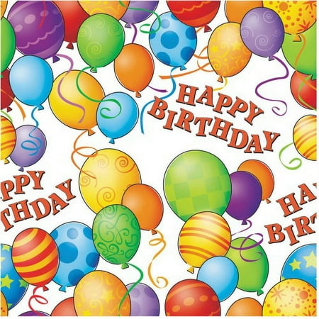 Birthday Balloons Wrapping Paper