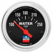 Autometer 2-1/16 Water Temp Gauge Mopar Logo Series