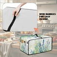 thumbnail image 5 of Renewold Toaster Oven Protective Cover Dustproof Smart Oven Air Fryer Protector Case with Pockets Easy Clean Kitchen Appliance Accessories, 22.5 x 18.5 x 13 Inches, Green Flower Leaf, 5 of 7