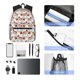 thumbnail image 4 of Balery Christmas Santa Claus Mochila para Mujeres y Hombres, Mochila Ligera Casual para Viajes, Mochila Clásica Básica para la Universidad, 4 of 6