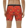 thumbnail image 4 of Salouo German Shepherd Dog Pattern Men's Boxer Briefs, Soft & Breathable Underwear Elastic Waistband Briefs for Men,1-Pack, 4 of 7