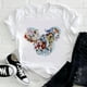 thumbnail image 1 of Disney Mickey Mouse Head Print T Shirt Woman Usa Harajuku Youthful Style Disneyland Clothes Aesthetic Fashion Female Tops TeeXL Gao Jinjia LED, 1 of 2