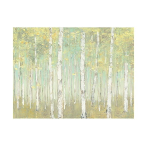 Trademark Fine Art 'Sylvan Birches' Canvas Art by Julia Purinton
