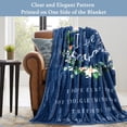 thumbnail image 4 of Mother''s Day Blanket Gifts for Grandma, Grandma Birthday Gifts, Grandma Gifts from Grandkids, Great Grandma Gifts, I Love You Grandma, Soft Throw 60" x 50", Blue, 4 of 6