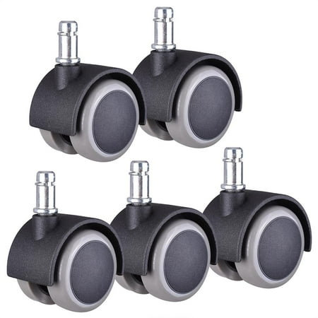 yescom 2 diameter office chair caster wheels rubber pu modern
