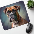 thumbnail image 6 of Boxer Dog Illustration Mouse Pad Low Profile Gaming Mat, 6 of 7