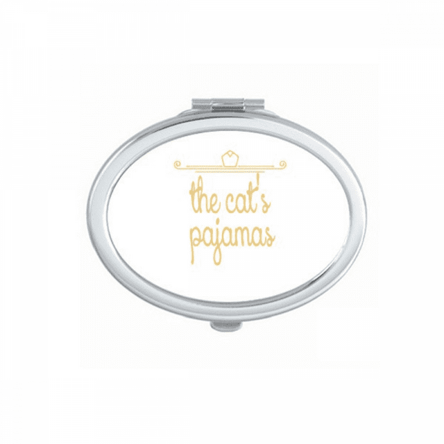 Miroir Mode Art Déco Pride Blind You Portable Pliable Main Maquillage Double Face