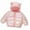Pink476/A, variant on MEZZALL Girls Winter Coats With Hood Soft Warm Jackets Kids Lightweight Coats Cute Bear Design Long Sleeve Zipper Outerwear Leisure Dailywear