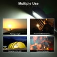 thumbnail image 3 of DAMAIE COB LED Portable Light USB Rechargeable COB Work Light Multifunction Flashlight With Hanging Hook, Magnetic Holders for Auto Repair, Camping, Emergency (Blue), 3 of 5