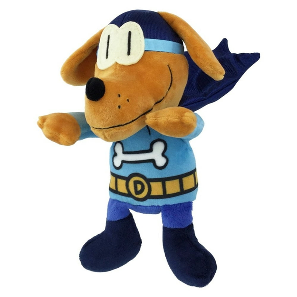 MerryMakers Dog Man Bark Knight Plush Toy, 9Inch, based on the graphic